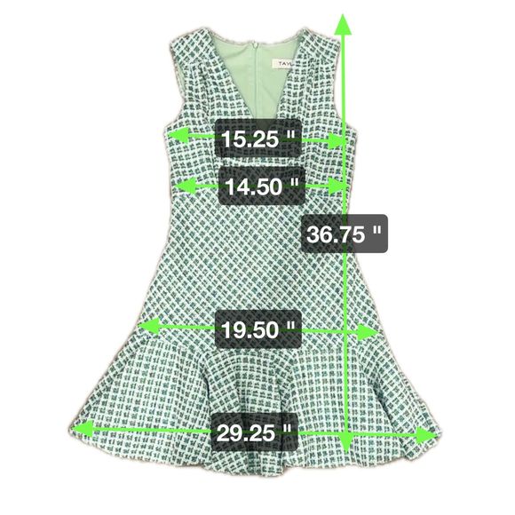 NWT - TAYLOR 'Tweed you' Dress - Women's 12 - Picture 8 of 10